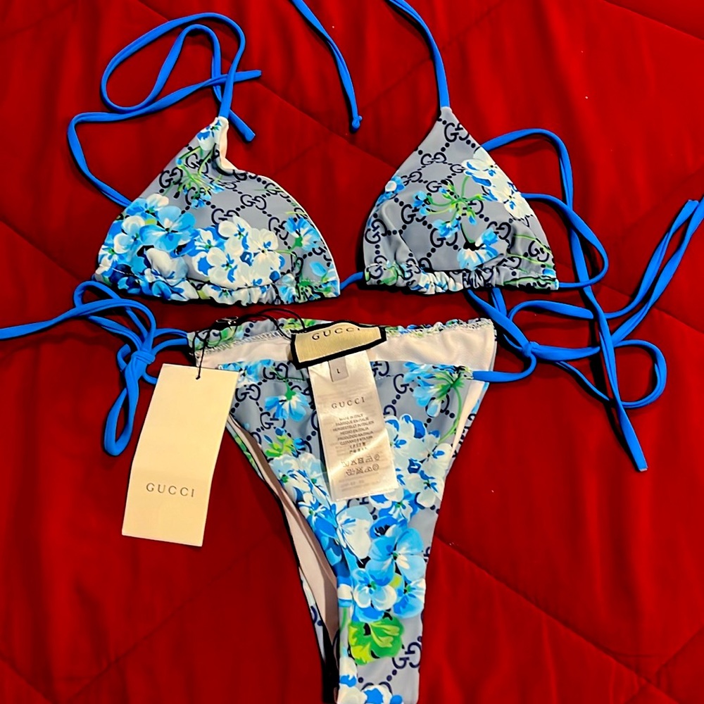 🥶BRAND NEW💙🩵 GUCCI Bikini